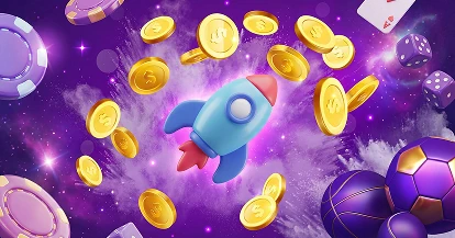 LalaBet rocket promotie symbool